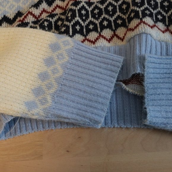 vintage knit sweater - Picture 3 of 6